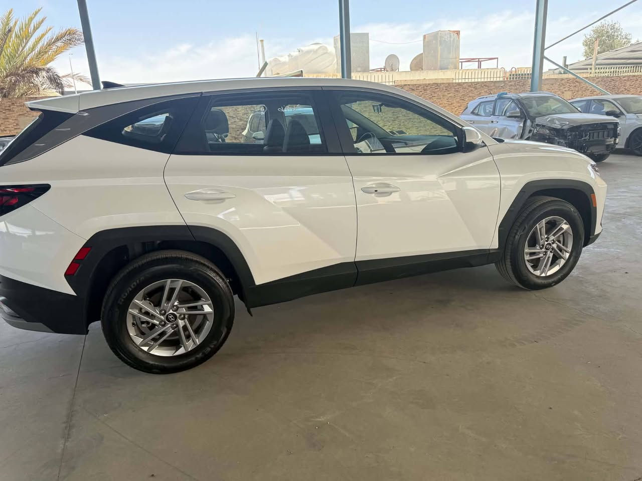 HYUNDAI TUCSON 2025
بدون تبديل بدون دواخل بدون أيرباك 

🏁🏁🏁🏁🏁🏁🏁🏁🏁
⬜️◻️▫️⬜️◻️▫️⬜️
المسافة المقطوعة : 10000🚶
حجم المحرك:  2.5💪🏻
عدد الاسطوانات : 4 سلندر
اللون : ابيض صبغ أقل ربع جنطه 
باقي كفاله ليبر واحد 
🏁🏁🏁🏁🏁🏁🏁🏁🏁
⬜️◻️▫️⬜️◻️▫️⬜️
🚗🚗🚗🚗🚗🚗🚗
🚗🚗🚗🚗🚗🚗🚗
الإضافات : 
بصمة تشغيل  👈🏻
دفع رباعي 💪💪
اوتو هولد 🅰️
هاند بريك بصمة 
رادار أمامي 🚨
مانع تصادم  ⚠️
نقطة عمياء 🚨
إضاءة LED💡
ويل كب 🛞
شاشة تحكم لمس📺
اندرويد اوتو🤖
ابل كار بلاي🍏
خرائط 🗺️🧭
دخول ذكي🚪
***********

مكان السيارة بابل 
 |

