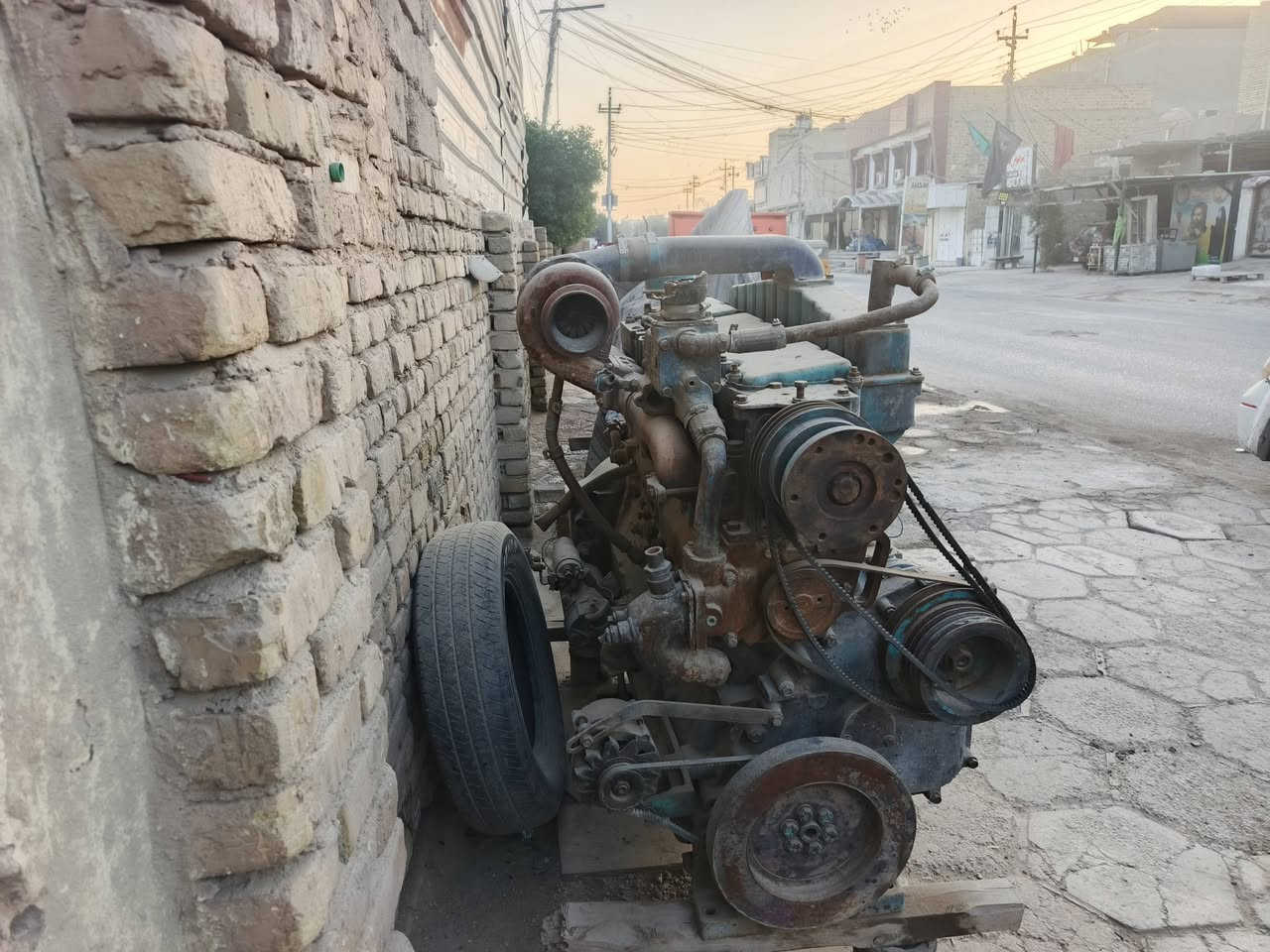 السلام عليكم البيع محرك خمسه ونص‏‪***********‬‏ نجكتر دهن
