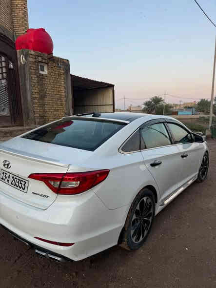 سوناتا 2015 باسمي رقم نكليزي هزه جديده وارد كندي فول مواصفات اعلى فئه سي وان رياضي محرك 2000 تيربو بصمه تشغيل بصمات ابواب كشنات كهربائي تبريد تدفئه سايد بريك كهربائي ثلاثه برد من الشركة كامره رادار نضام قياده هواي بيها موصفات 
كير ومكينه كفاله 
ضررها ثلاث قطع صبغ شرط بدون دواخل سونار موجود عنوان قضاء الشاميه الديوانيه ***********وتساب موجود او اتصال السعر 120$وبيها مجال ديوانية
