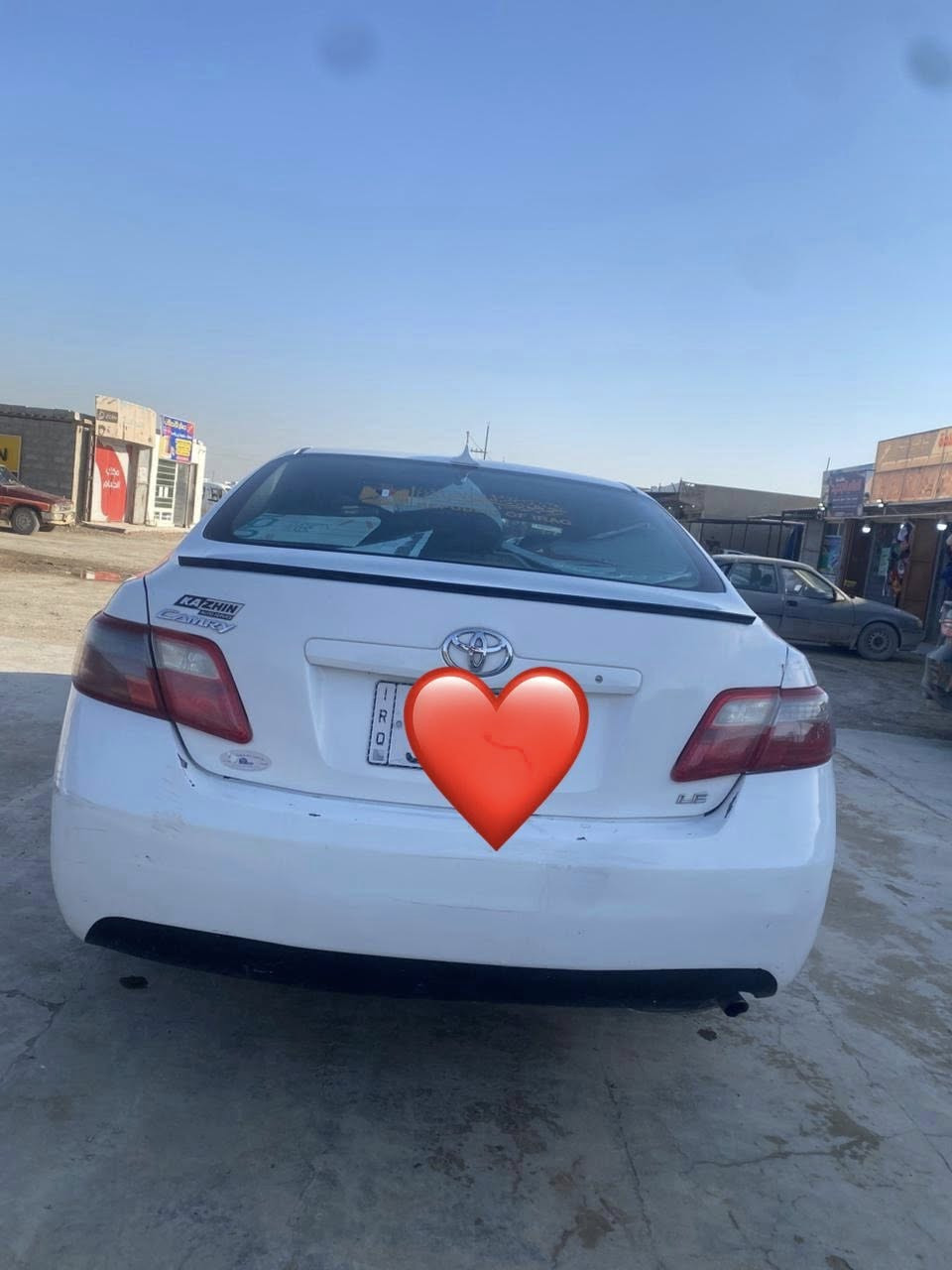 🚘 تويوتا كامري 2007
🇺🇸 وارد أمريكي

✔️ السيارة نظيفة جداً
✔️ بدون أي ضرر
✔️ تعديل بارد بالبوب فقط
✔️ محرك جديد شادة
✔️ كير شرط
✔️ جاهزة للاستخدام وما تحتاج أي مصروف

📄 رقم بغداد - تحويل مباشر

💰 السعر:85 قابل للتفاوض بالمعقول بعد المعاينة.

📍 الموقع: صلاح الدين - سامراء

📞 للاستفسار والاتصال:
***********
