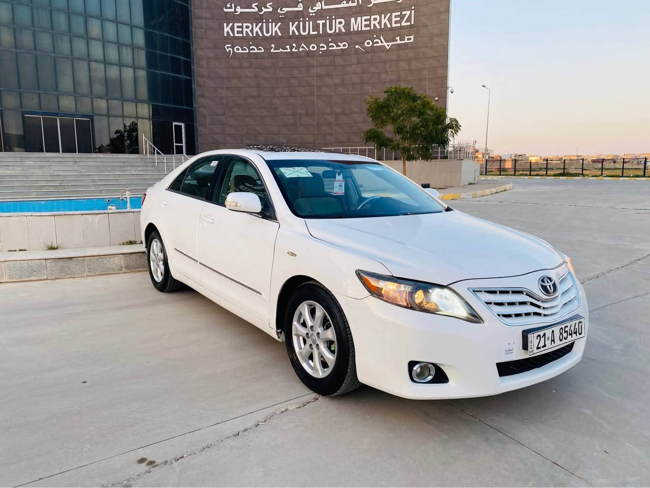 كامري خليجي فول مواصفات موديل 2009 
رقم سليمانية  إنكليزي 21
وسنوية جديدة لحد 2031 شهر ال 3
هزه وبراد جديد
محرك 4 سلندر حجم 2,4
كير ومحرك بدون صوت وصرف وبخار وتنقيص
مواصفات GLX فول مواصفات 1/1
سقف سلايد روف 
شاشة وكاميرا خلفية / إشارة مراية
كشن كهربائي / حساس دعامية خلفية  
تحكم استيرن طرفين  / تحديد سرعة
طخم صدر امامي خلفي شرط
منظومة لايتات زينون / تخم تاير + ويل كروم عدد 5
صدر امامي خلفي حدادية شرط / ترايها كلش حلوو سيارة جاهزة 100%
كهربائيات + تدفئة + تبريد  ❄️ شرط
تبريد قطعتين / داخل السيارة الأبواب مطعم صاج
 مكاني كركوك - إسكان قرب مستشفى أزادي
شرط التحويل والغرامات
سيارة بيها قطعة ونص صبغ  💕
 سعر  108 $ بيها مجال للطيبين 🌹
آسيا واتساب ***********
كورك             ***********
شراي اتصل وتدلل 🌹 كركوك, العراق
