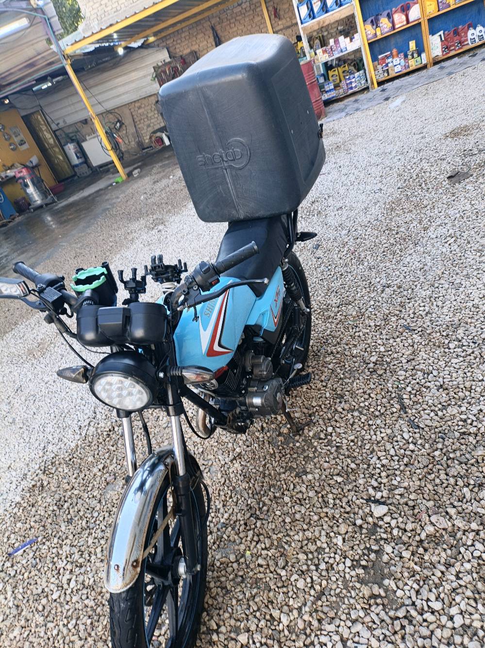 سلام عليكم حبايب دراجه شاينك لبيع مديل 23 وطالعه بل ربعه وعشرين دراجه كفاله من كلشي رقم وسنويه ورقم كربلاء بس ضايعه السنويه وبيه ومسوي بدل ضايع مكاني كربلاء بوبيات‏‪ وترهم مراوس باي شي عادي حسب القناعه