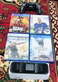 جويستك فايف • قاعدة شحن • اقراص