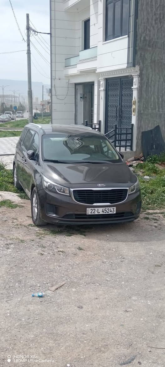 السلام عليكم
كيا كرنفال 2016    للبيع مواصفات  LX معروفة الموصفات مالتها 
ماشية 216 الف   كيلو متر 
سعرها  165 $  ورقة وبيها مجال
گير ومكينة وكهربائيات ضمان شرط ترايك وين ميعجبك  رقم اربيل رقم جديد  شرط التحويل والغرامة
للاتصال *********** المەکان السلیمانیە
