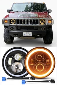 زوج مازدات وكالة اصلي ينشد على جميع انواع الهمر   H1 H2 H3  بي ٤ حركات...