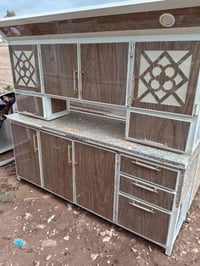 كاونتر ارضي وملحق وارضي مع سنگ گرانيت ثقيل للاستفسار 07517899747