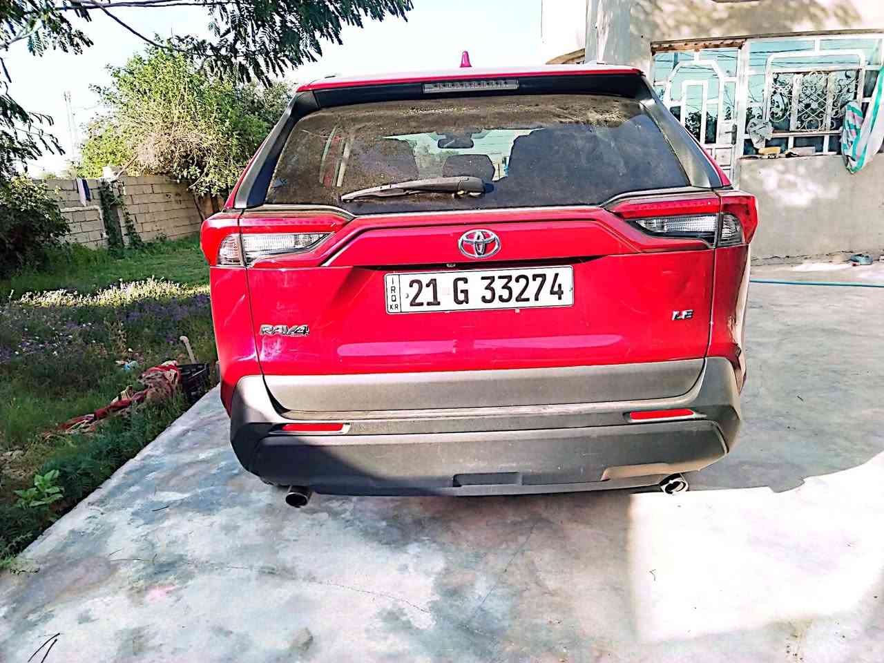 Rav4 Le 2021
سيارة تبريد ثلج محرك وگير بالشرط سليمانية لون ماروني ٤ تايرات جديد وصدر جديد بس بونيد مبدل تجاري سيارة جديدة 
١٩٥ $ وبيها مجال
***********
