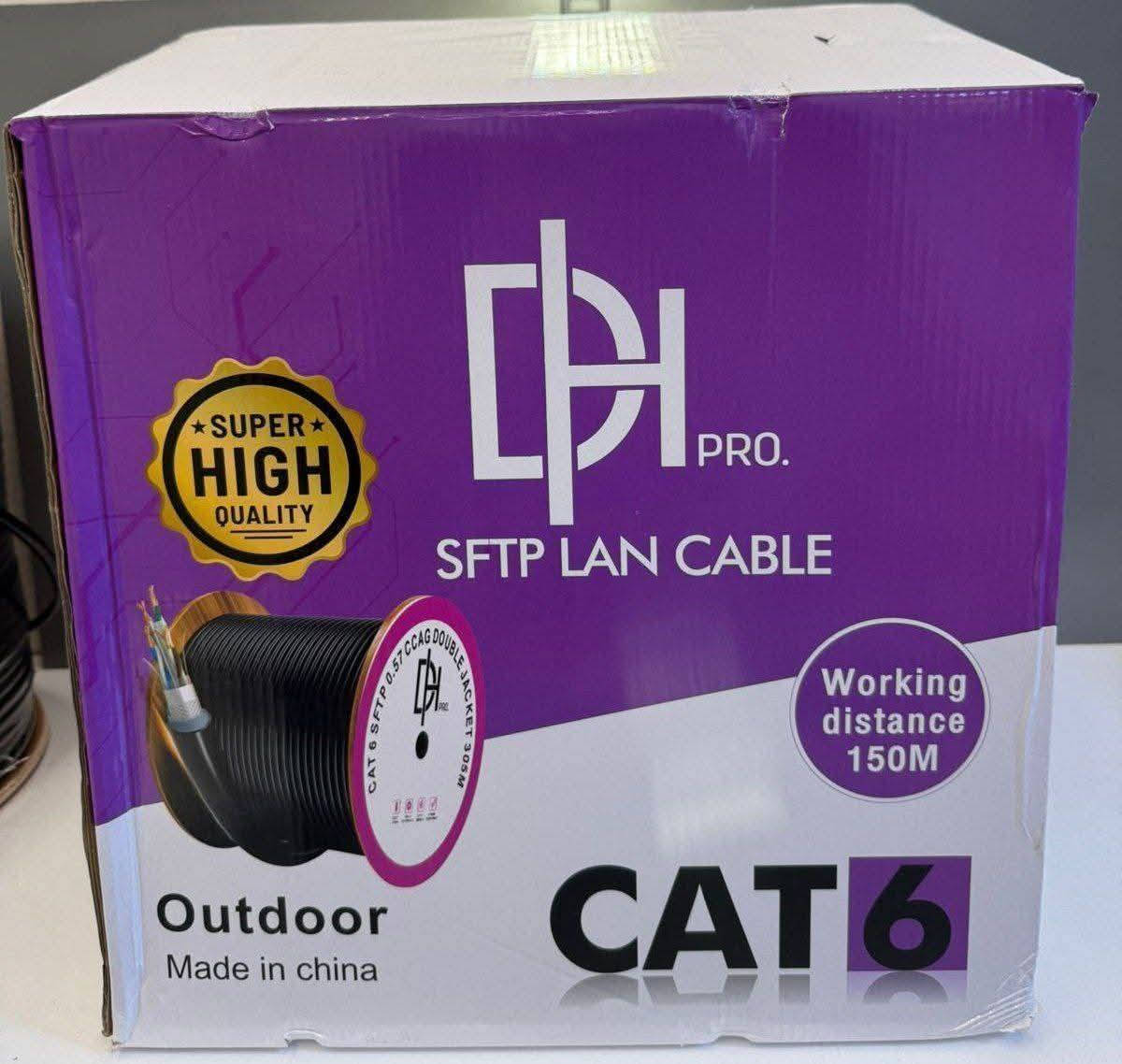 متوفر وجبة جديده من براند DH 
النوعين اتوفرت 
البكرة الخضراء بسعر 75.000
دبل تغليف -305 متر -cat6 -نسبة نحاس 50%
والبكرة البنفسجية بسعر 105.000
دبل تغليف -305 متر -cat6 -نسبة نحاس 70%
وكيبل كاميرات دبل تغليف 
بسعر 55.000
اي نوع كيبل بالسوك كاميرات ميجي دبل تغليف فقط Dh
توجد خدمة توصيل 
***********
بغداد-شارع الصناعه-مدخل فرع صاج الريف
الحجز واتساب اوماسنجر
