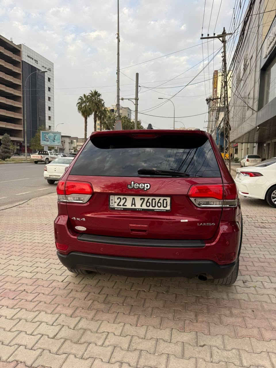 سلام عليكم جيب لاريدو موديل 2014 مكفولة رقم اربيل باسمي هزة وسنوية جديدة بدون ضرر بدون صبغ كلين وكفالة تخم تاير حدادية صدر كله جديد وموجود سونار حديث ايضا بالسيارة السعر ١٩٥
***********
