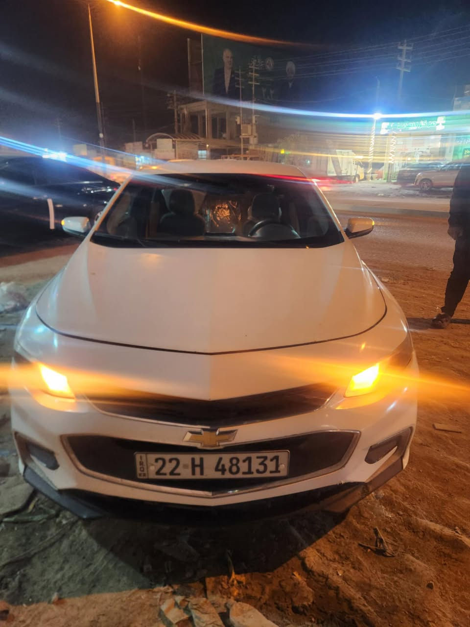 للبيع ماليبو 2018 سنويه جديده تحويل ثاني يوم باسمنه حادثه بسيط بدون لغدشاصي كله شرط الفحص السعر 105 بيه مجال للشراي *********** مكاني حله
