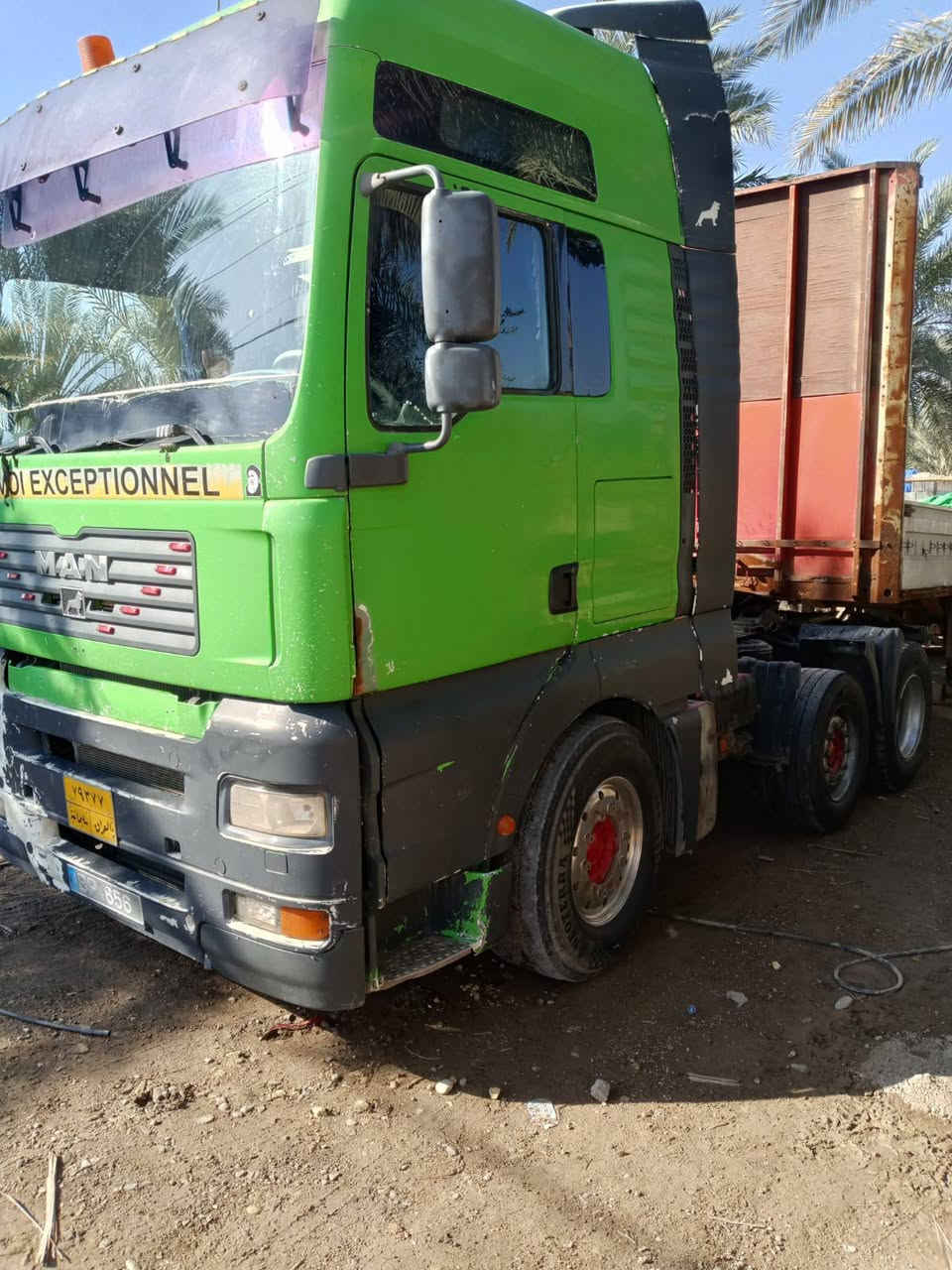 مان موديل 2004 للبيع
مكينه 410 كير اوتوماتيك سنكل 
سياره مكفوله كل نقص ما بيها لشغل كبل 

رقم سليمانية فقط كله ابيع 

تحويل مباشر ضريبة مصفر      استفسار ***********
