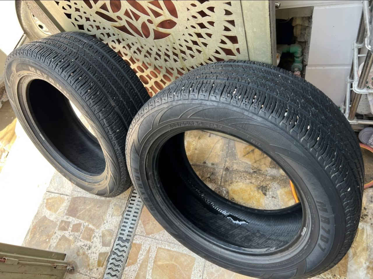 زوج تايرات نظيفات 
٢٠-٥٠-٢٨٥ 
سعر  ٥٠

بغداد. ‭***********‬
