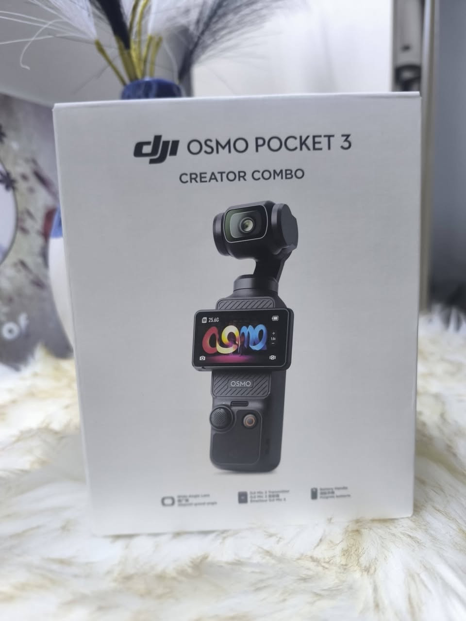 DJI Osmo Pocket 3 Creator Combo📸
سعره الاساسي مليون وخمسين الف
1050000
لكن سعره اقل لمعرفه التفاصيل راسل الصفحة 
او اتصل على الرقم
***********

ملحقات الكامره متوفره كامله 

المواصفات الأساسية 🚨

🔹كاميرا بدقة 4K/120fps لتصوير فائق السلاسة
🔹حساس 1 إنش لأداء قوي في الإضاءة المنخفضة
🔹تتبع ذكي للوجوه (ActiveTrack 6.0)
🔹شاشة لمس دوّارة 2 إنش للتصوير العمودي والأفقي بسهولة
🔹ثبات فائق مع Gimbal ثلاثي المحاور
🔹مايك لاسلكي + ملحقات احترافية – جاهز للتصوير من اللحظة الأولى!

🎒 مثالي لصنّاع المحتوى والمبدعين في كل مكان
📦 كل ما تحتاجه… في حزمة واحدة!

شحن متوفر لجميع محافظات العراق
