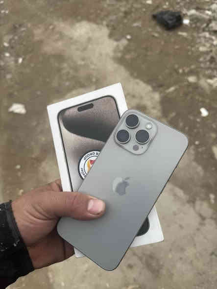 ايفون 15برو ماكس ذاكره 256
باتري  89حقيقيًًًً الجهاز مكفول من الفتح والصيانه
نضافه جدا عاليه   السعر   مليون و٧٥ الف
جهاز شرق اوسط وكاله ماستر ماستر كاكل ملحقات
م/الحصوه /هـ/ ***********

