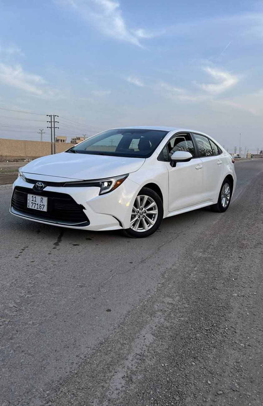 السلام عليكم
كورلا2025 LE العلامه الزرقاء 
COROLLA 2025 LE
صور الحادث منزلهن بلصور
1. انضمه القياده COMFORT. ECO تقليل صرف الوقود 
2. ⁠كشنات حضن 
3. ⁠هاند بريگ بصمه
4. ⁠شاشه كبيره 
5. ⁠فول تحكم ستيرن جهتين
6. ⁠اوتو هولد
7. ⁠رادار امامي 
8. ⁠مانع تصادم 
9. ⁠كروز سرعه
10. ⁠تحديد مسار
11. ⁠مانع انزلاق 
12. ⁠بجم لد نهاري وشباك BLACK 
13. ⁠شاحن وايرلس
14. ⁠رادار جانبي 
15. ⁠ماشيه السياره 6700mi
السياره كامله للاخير مابيهه نقص 
صور الحادث موجوده 
3 قطع صبغ 
السعر 155 وبيها مجال بسيط 
مكاني : بغداد العامريه 
رقمي : ***********
