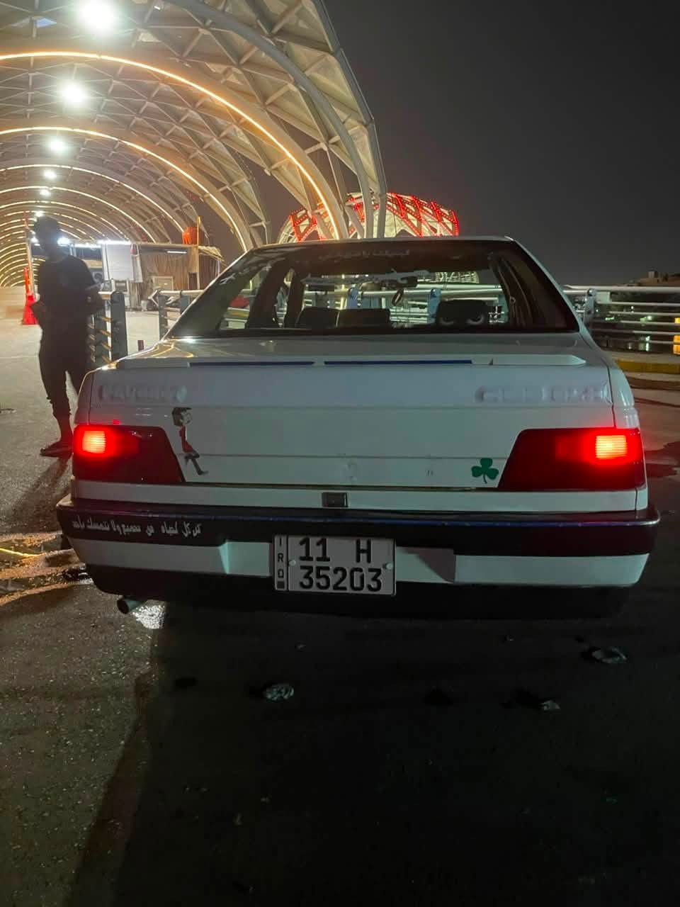 سلام عليكم بيجو جيل اكس مديل ٢٠٩ سياره جديده طاير  بنيد مبدل بلادي سياره خير من الله صدر خلفي امامي تبريد ثلج مكينه كير جديد تخم تاير السعر 40بيه مجال حك الجيه العنوان بغداد الكريعات الستفسار ***********
