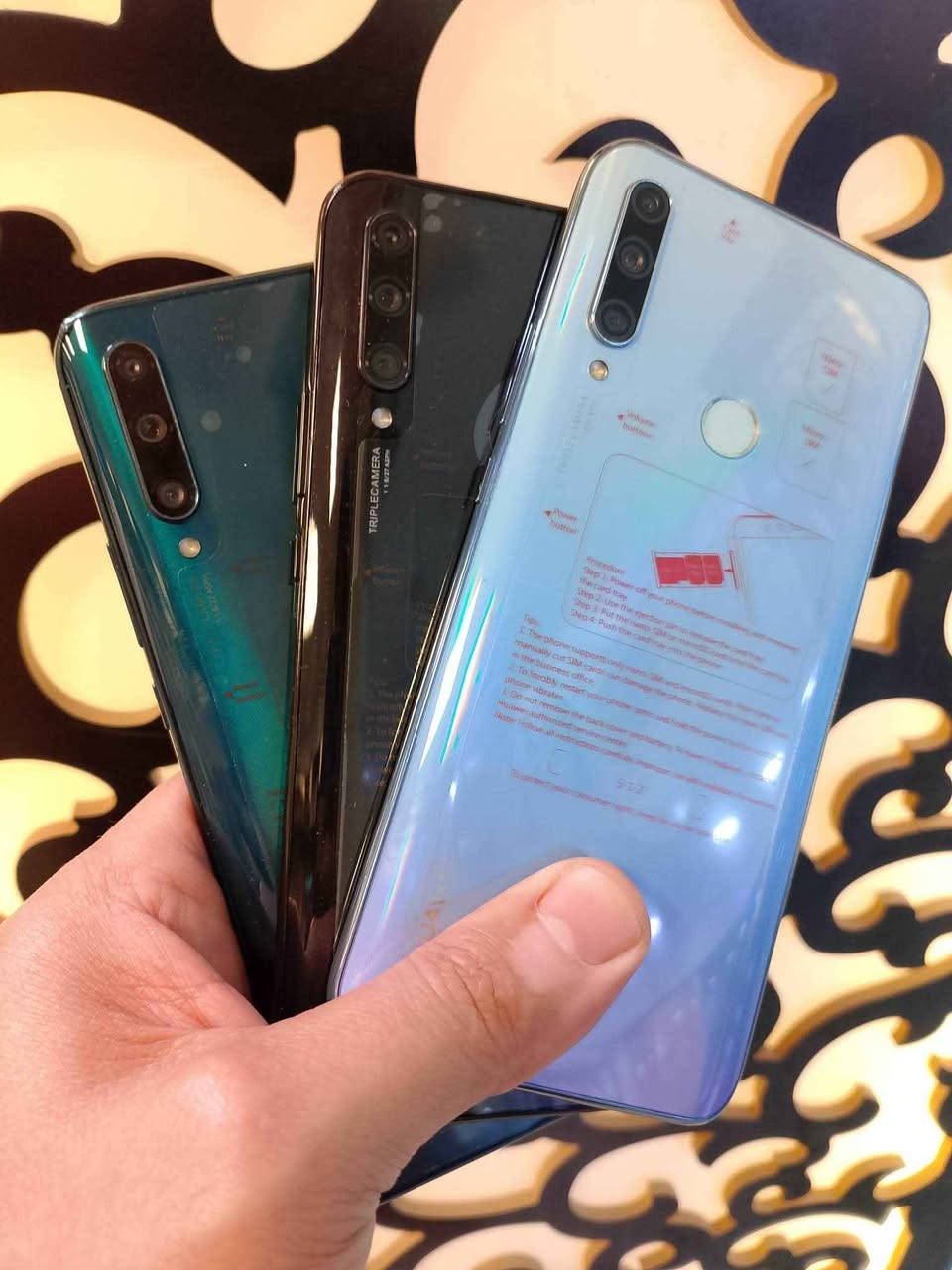 هذا اول هاتف اجه بكاميرا منبثقه من هواوي
▪️هواوي Y9 prime 2019▪️
متوفر 🔸جملة 🔸مفرد 
🔴 سعر المفرد (( 120 الف ))
كامل الملحقات
🔹الذاكرة ١٢٨ كيكا  مع رام 6 كيكا
🔹المعالج: ثماني النواة Hisilicon Kiri  تكنولوجيا 12 نانو
🔹الشاشة: 6.59 بوصة بدقة FHD+ 
يحمل كل التطبيقات والالعاب كاميرا أماميه منبثقه بدون نوتش
العنوان/ بغداد - زيونة - شارع الربيعي  - مول دريم ستي 
🚕متوفر توصيل الى جميع محافظات العراق 
اذا تاخرت بالرد اتصل أو راسل  
***********
واتساب 
*********** بغداد, العراق
