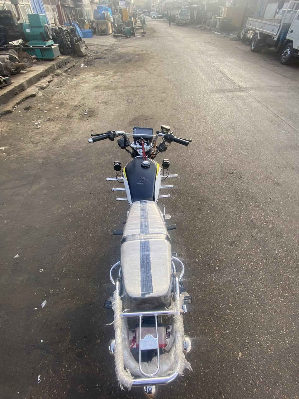 سلام عليكم شاينك خمسه كير موديل25 دراجه أي نقص مابيه كلشي شغال رايدهه 750 وبيهه مجال حك الجيه ***********
