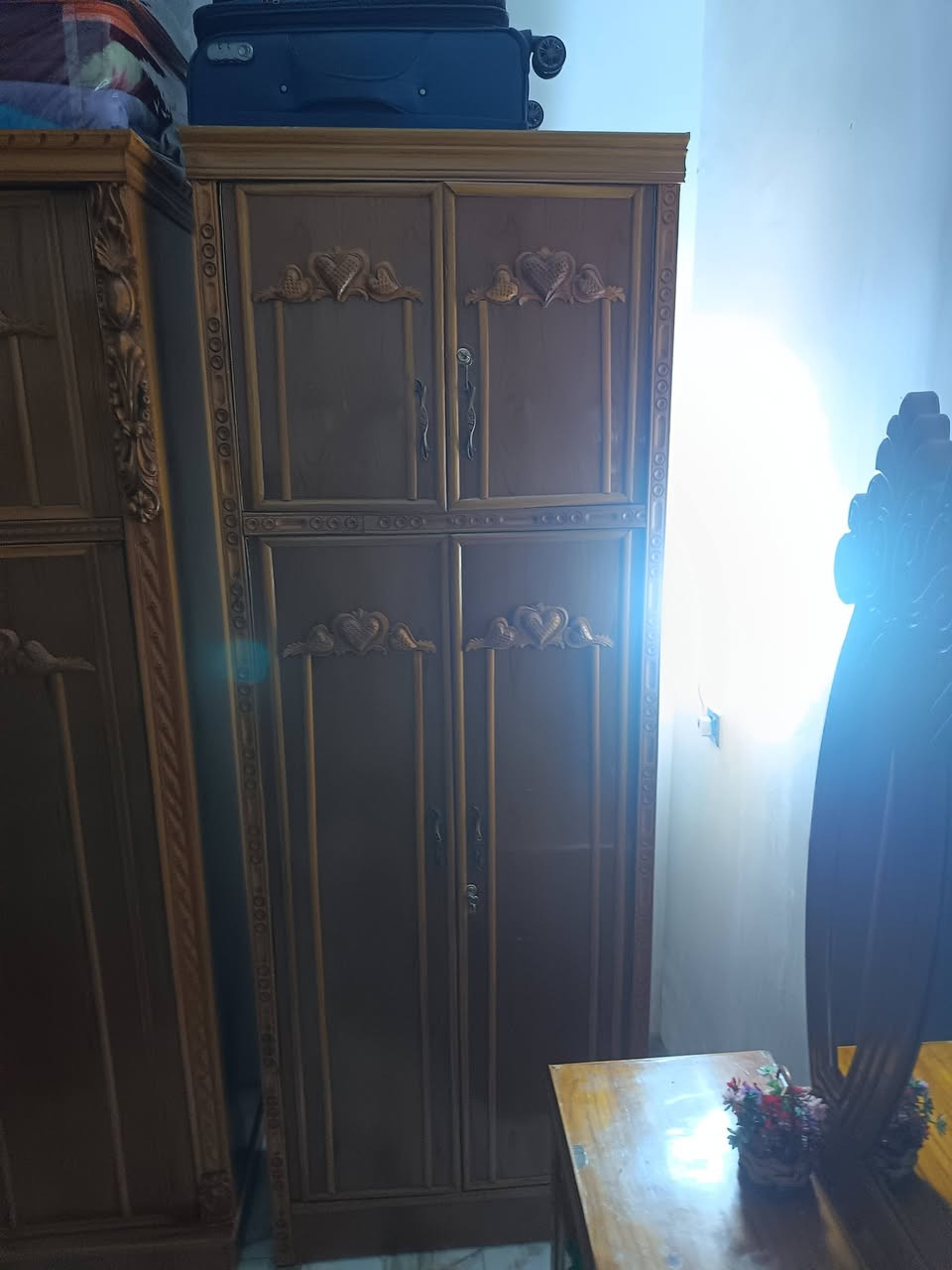 سلام عليكم غرفه صاج البيع كامله ونضيفه ما مستعمله سعره 750وبيه مجال قليل عنواني بغداد حي ور رقمي ***********
