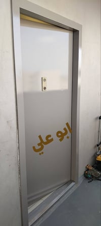تم صبغ باب جوتن الأصلي  #خدمات ابو علي لديكم لا خوف عليكم صبغ الشقق  أ...