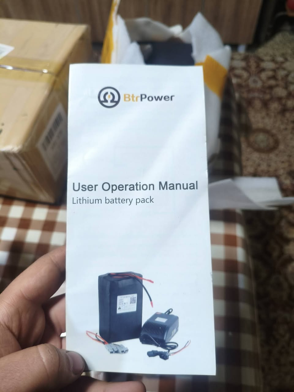 بطارية ليثيوم.V48 30A جديدة إصلية كامل ملحقات وزن ثقيل 8ونص كيلو شاحنة سريعة بطارية إصلية وجديدة سعر 250 الف


**إذا كنت صاحب هذا الإعلان وتريد حذفه لأي سبب، رجاءا أرسل رسالة إلى الدعم الفني**