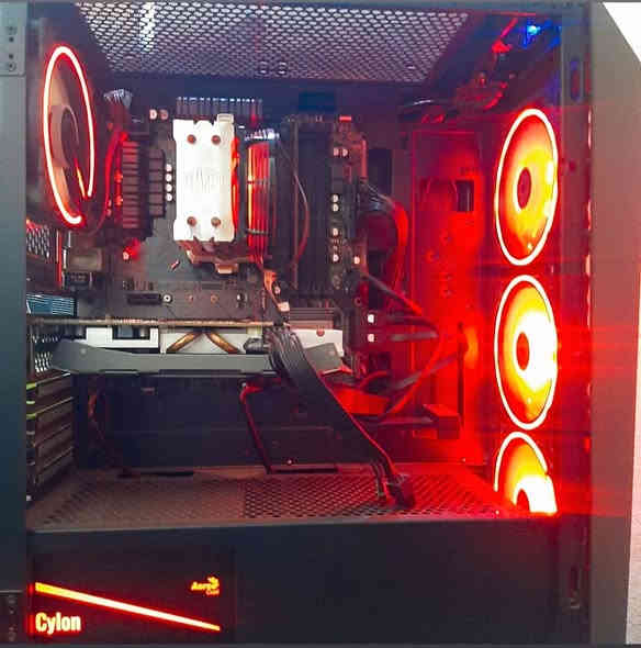 معالج R5 3600 + فان
كرت شاشة GTX 1660 sup
RAM 8.  3200
psu 500w
M.B  B450M
HARD 1TB + 120 SSD
شاشة متحركة حجم24 + 60ht 
بور من شركة ZEUS 1500VA باقي تعليمات البور بالصورة
جميع القطع باكيتاتهن موجودة بالإضافة إلى جميع الكيبلات الشاشة والكيس كلهن موجودات مابيها اي نقص بس أشد وتشغل🌹
عنواني بغداد الطوبجي اكو توصيل لكل المحافظات 
السعر500الف  بيها مجال شوية
*********** واتساب فقط
