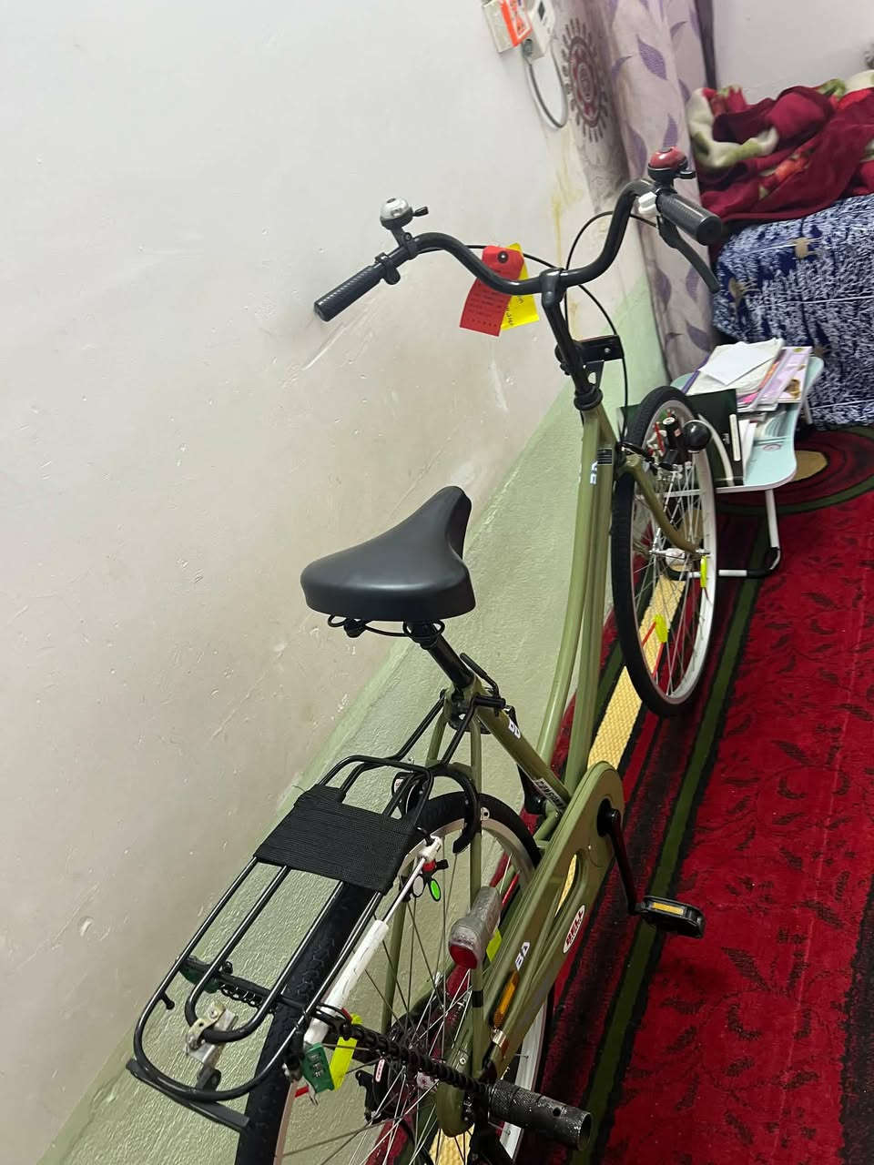 السلام عليكم بايسكل جديد كفاله عامه  من نزله من كرار ابونقش  موديل 22 مكاني نجف السعر 160 وبي مجال حسب الجيه


**إذا كنت صاحب هذا الإعلان وتريد حذفه لأي سبب، رجاءا أرسل رسالة إلى الدعم الفني**