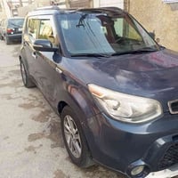 كيا صول موديل 2016 رقم بغداد بسمي..حادث جاملغ خلفي وباب وصبغ بالصندوق....