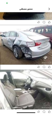ماليبو 1.8 LT • حادث خلفي • مكينة مكفولة