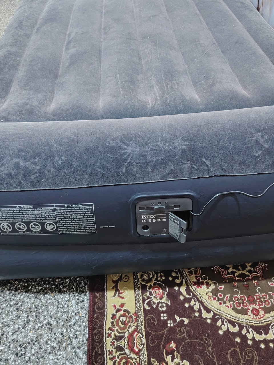 دوشك طبي نفرين أوتوماتیکي مع مضخة مدمجة
جديد غير مستخدم باللوك

🔴 يتحمل وزن إلى 150 كيلو
🔴 مرتبة هوائية قابلة للنفخ بالکامل أوتوماتیکیا.
🔴 مضخة هواء مدمجة لتسهيل عملية النفخ والتفريغ.
🔴 سهولة في الاستخدام مع نظام النفخ التلقائي.
🔴 تصمیم متین وخفيف الوزن مناسب للتخيیم.

السعر ٥٠ الف والتوصيل#مجاني لكل محافظات العراق للحجز خاص


**إذا كنت صاحب هذا الإعلان وتريد حذفه لأي سبب، رجاءا أرسل رسالة إلى الدعم الفني**