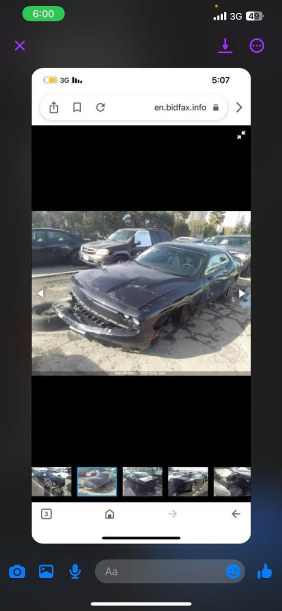 جالنجر موديل 19 حادث 3 قطع جاملغات امامية وباب سايق فقط سعر 180 مكانها بغداد ***********
