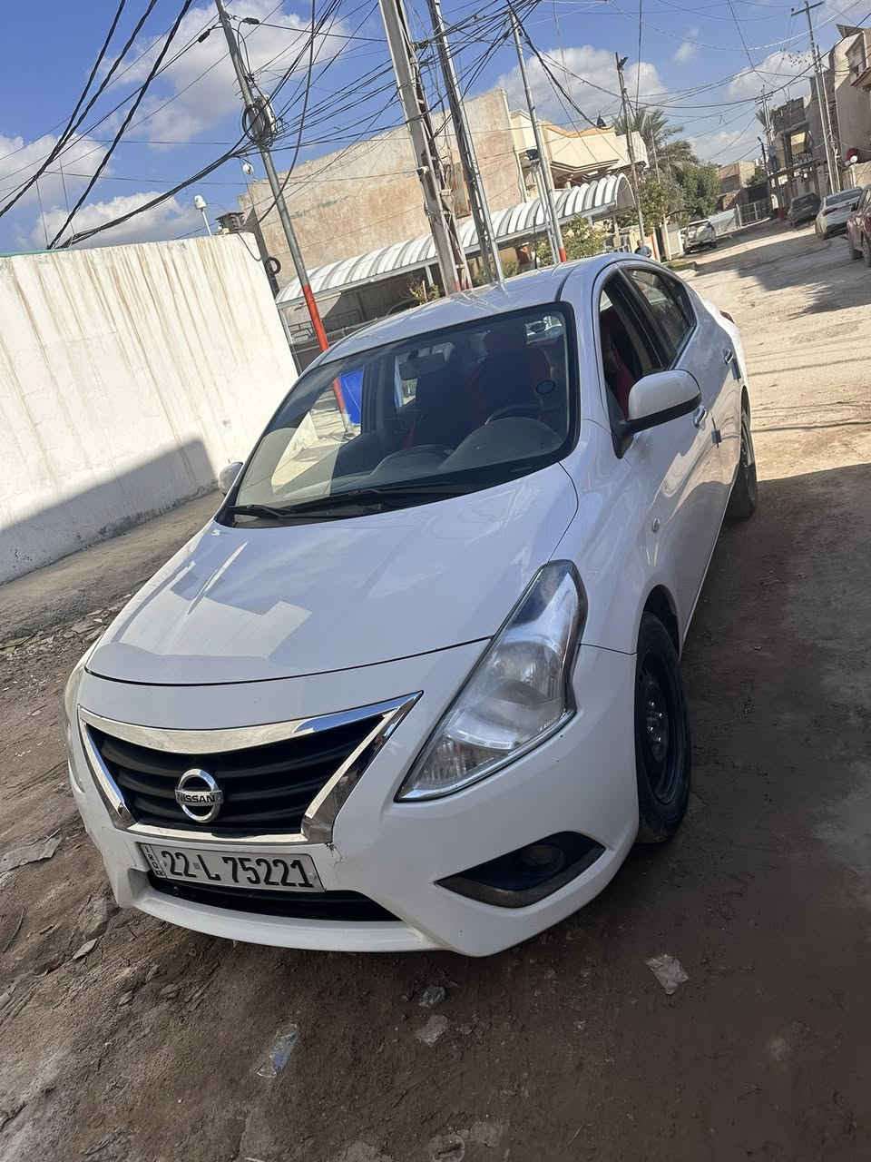 السلام عليكم
نيسان صني هندي ٢٠٢٣
البليته الزركه
مكفوله من البارد والصبغ والضربه شاشه اندرويد كاميرا  
مكاني حله الجمعيه
*********** متوفر واتساب واتصال السعر ١٢٠ وبيه مجال 
ماشيه ٥٩ الف كيلو
