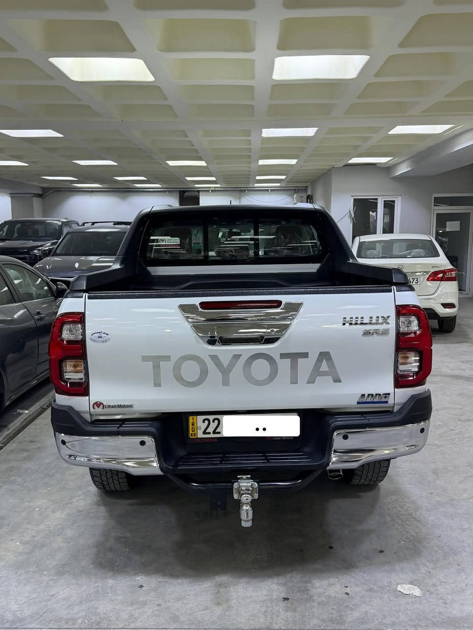 تويوتا هايلوكس 2025 ساس محرك 6 سلندر   
(مواصفات اوتوماتيك -رادار - مرى شفط -  
لايت ليد - بونيد جكات - كشنات تبريد - بصمه 
شاشه - كامره - حساسات - فول مواصفات)

ماشى 20,000 الف حقیقی
مكفوله كفاله عامه محرک و کشر بشرط 
   
رقم اربيل بشرط تحويل غرامه 
    
سعر 397 ورقا بى مجال 

مكان قضاء كلار

***********
