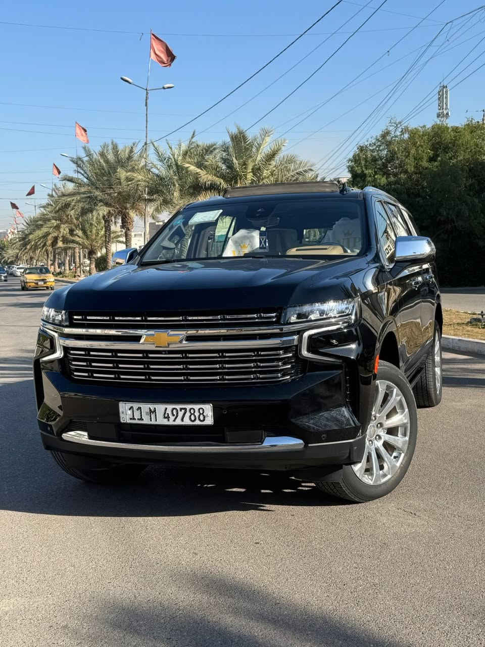 السلام عليكم 

تاهو برامير 2023 خليجي وكالة المنصور السيارة مغلفة PPF 

 كفالة عامة من الشخط والبارد السيارة باسمي تحويل ثاني يوم 

ماشي 57 فقط

السعر 575$وبيه مجال بسيط 

مكان السيارة السيدية

للاستفسار ***********
