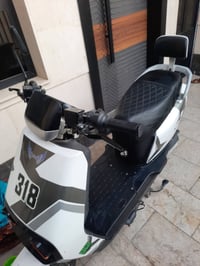 دراجة شحن اباتشي 318 للبيع 6 بطاريات حجم كبار 32 امبير ملف 2500 سرعة 7...