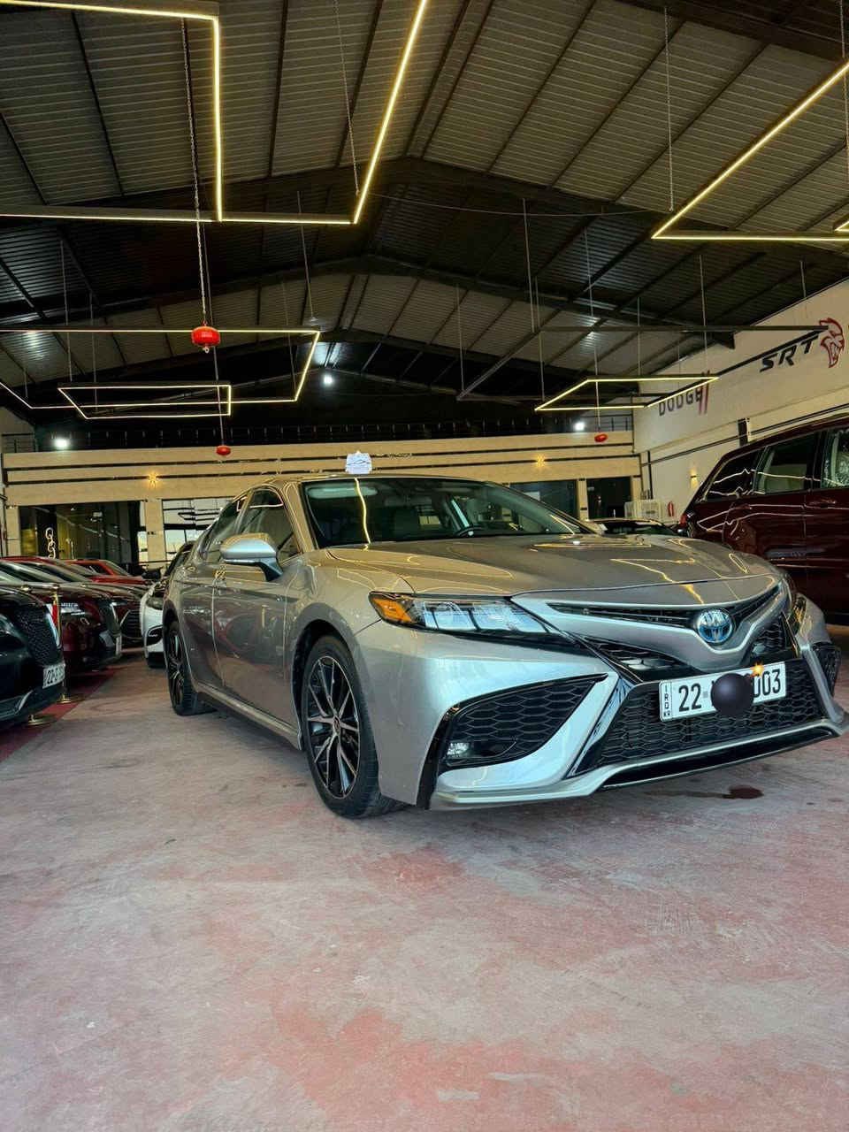 TOYOTA CAMRY SE HYBRID 2022
السلام عليكم 
 تيوتا كامري هايبرد
2022 
بوند فقط بدون دواخل بدون ايربكات 
***********
***********
