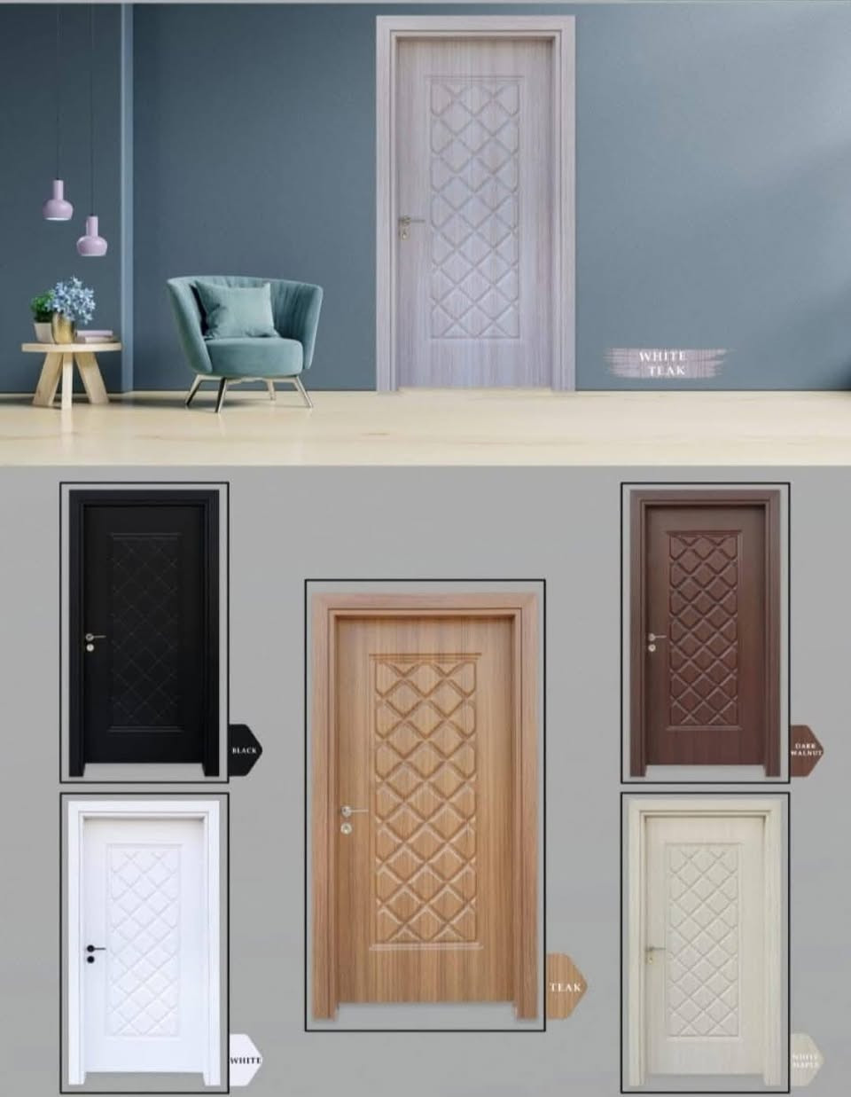 *تخفضيات تخفيضات الأبواب التركيا وعروض لفترة محدودة* 🔻 

 *عرض الأبواب العراقيه* 

 *الأسعار حسب المقاسات* 
 100×210—170,000 ألف 
100×240—210,000 ألف 
100×300—250,000 ألف

 *سعر الباب التركي الاستندر 235 الف فقط* 🔸
 *وكذلك يتوفر لدينا  القواطع* *الوسطية* 
 *بمختلف القياسات والاشكال* 🔸

 *وكذلك يتوفر لدينا الأبواب القاصة الخارجية* 🔸

 *ضمان الباب*  *5 سنوات* 💢

 *كلشي علينه الي عليك بس اتصل ونجيك للبيت وتدلل* 📞🛜

 *الاستفسار والاتصال
***********
واتساب*
