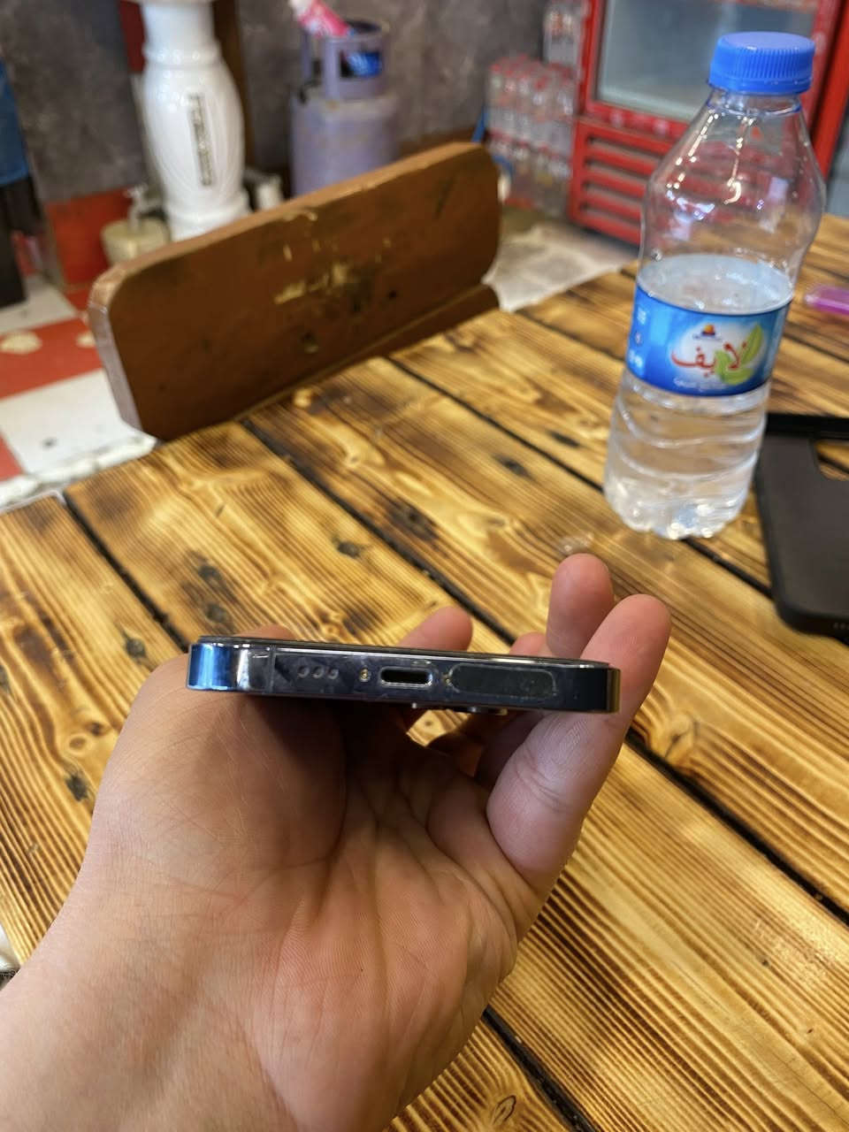 للبيع ايفون 13 برو جهاز نضيف جداً ذاكرة 265 بطاريه 100‎%‎ بلادي ما مبدل الجهاز متروك و شرط الفحص و الحاسبه تك سيم فقط شاشه مبدل اصلي 
السعر خاص 
***********
