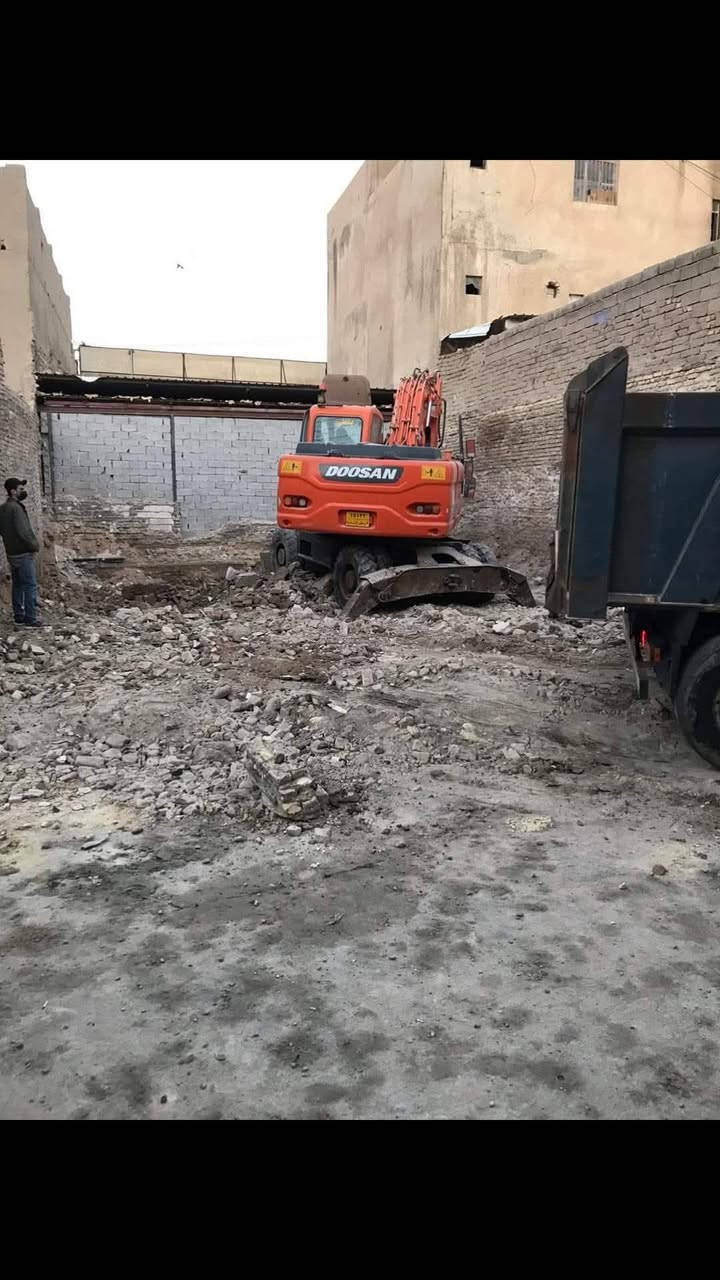 كادر هدم تفليش الدور ورفع الانقاض  وقطع البيوت المشتركه تفليش كافة المنازل والبنايات في بغداد ***********
