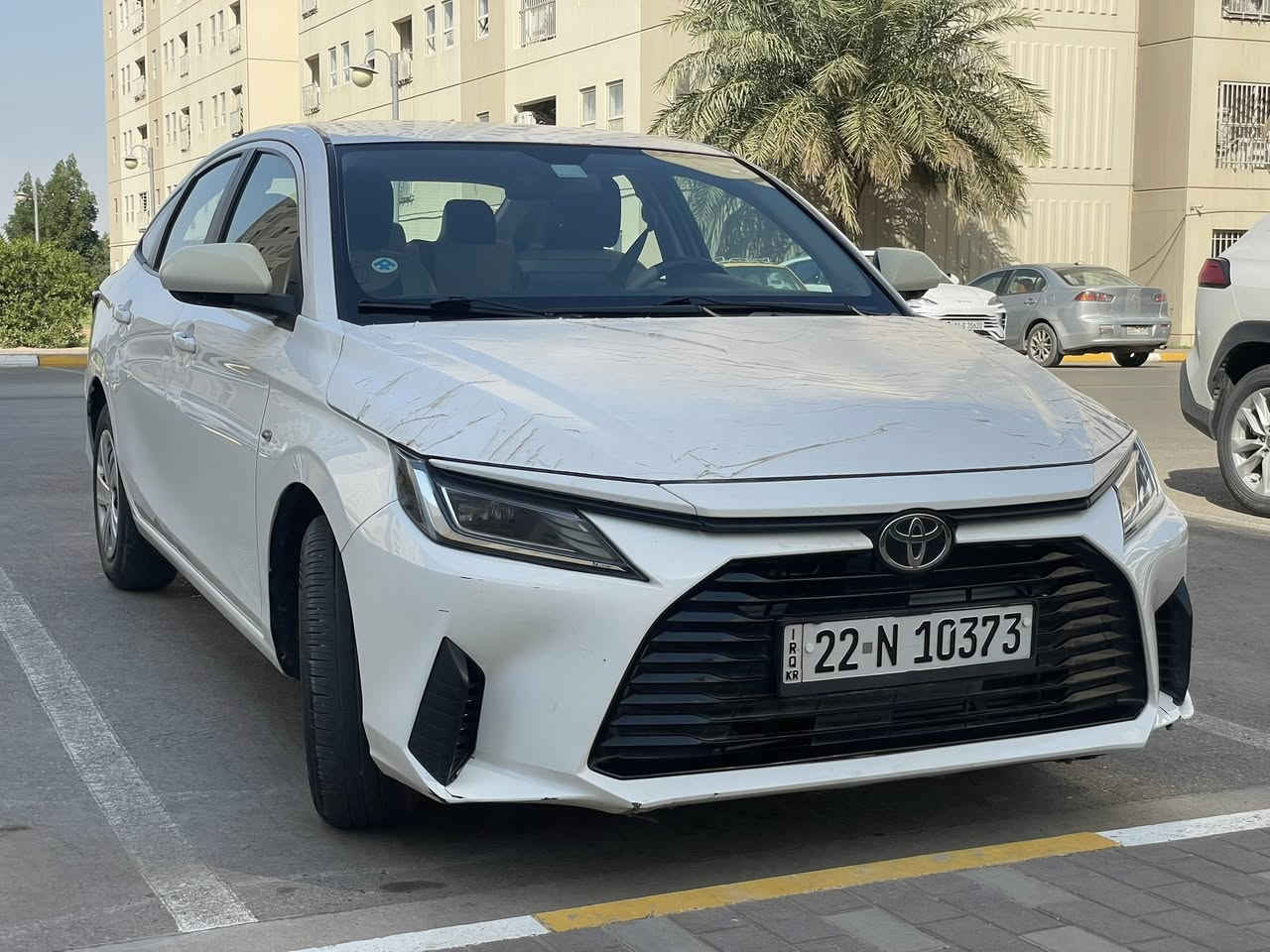 يارس الشكل الجديد 2023
تويوتا يارس حديث

وارد خليجي موديل 2023 محرك 1500

ماشية 20 ألف كيلوا متر حيل نظيفة 

رقم سنوية هزة فحص كله جديد

بيهه حالوب بونيد وسقف وصندوق 

وقطعة صبغ بدون اي دواخل

مكان السيارة محافظة أربيل

ملاحظة اني مكلف في النشر

السعر :- 119$ وقابل للتفاوض 

للاستفسار الاتصال :- *********** واتس
