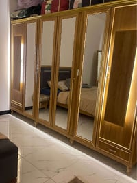 من رخصت ادمن غرفت نوم عراقي تصميم تركي درحه اولا 8قطع صارله حوال 3شهر ...