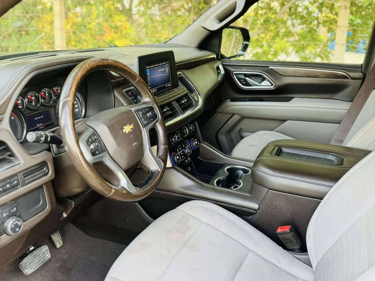 تاهو LS 2022 رقم بغداد وكالة 
فول فول مواصفات شاشة كبيرة لمس كاميرا 
حاسة رادارات بصمة 
 تشغيل عن بعد تحكمات ستيرن بلتوس اوكس
 كار بلي أوتو ستوب للتحذيرات تبيرد مركزي
 تحديد سرعة محرك 8 سلندر
ماشية ١١٢ بيها فقط جاملغ امامي ايسر 
صبغ وباقي مكفول
السعر 390 وبيها مجال
مكاني بغداد تقاطع نهروان 
للاستفسار ***********
