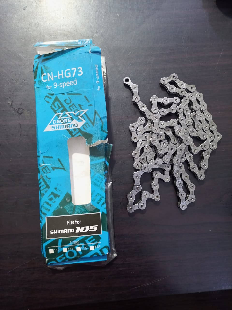 السلام عليكم
متوفر زنجيل 9 speed مستخدم وجديد 
السعر 10 وبي مجال


**إذا كنت صاحب هذا الإعلان وتريد حذفه لأي سبب، رجاءا أرسل رسالة إلى الدعم الفني**