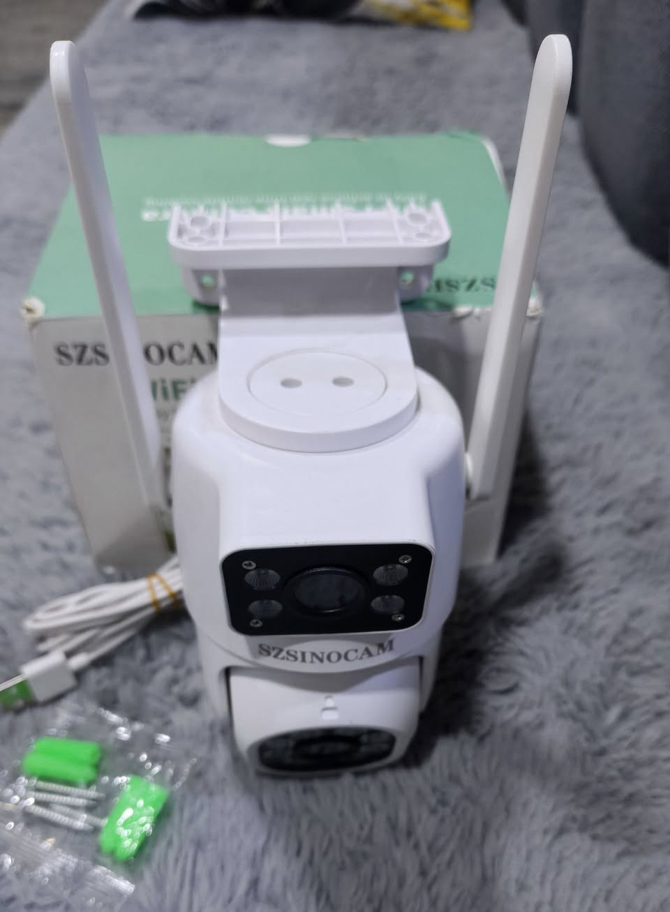 دەبل كاميراي وايفاي فول HD ميموري تسجيل سەوت 360 پله ئەسوری زوم دنگ فول مواسفات
نرخی 30هەزار السليمانية, العراق


**إذا كنت صاحب هذا الإعلان وتريد حذفه لأي سبب، رجاءا أرسل رسالة إلى الدعم الفني**