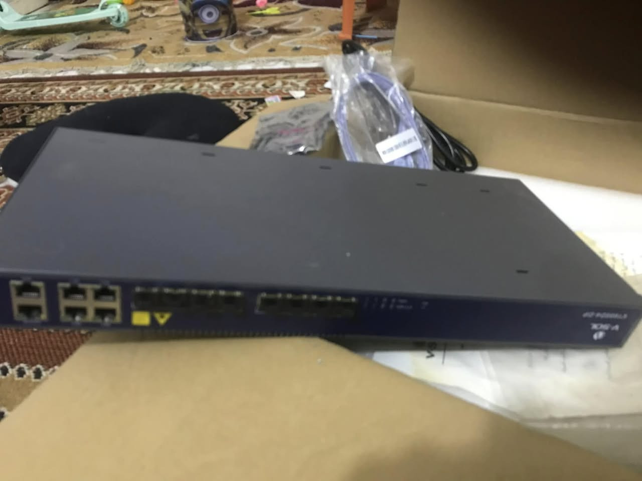 جهاز فيسول olt. 4 بون جديد بالجيس ما مشتغل ولا حباية ولا ثانية الجهاز كامل مكمل 

سبلترات عدد ٨

للبيع اني مشتري بمليون ونص 
انت شوفه وقتنع بس واني بخدمتك
رقمي*********** مكاني ديوانية
