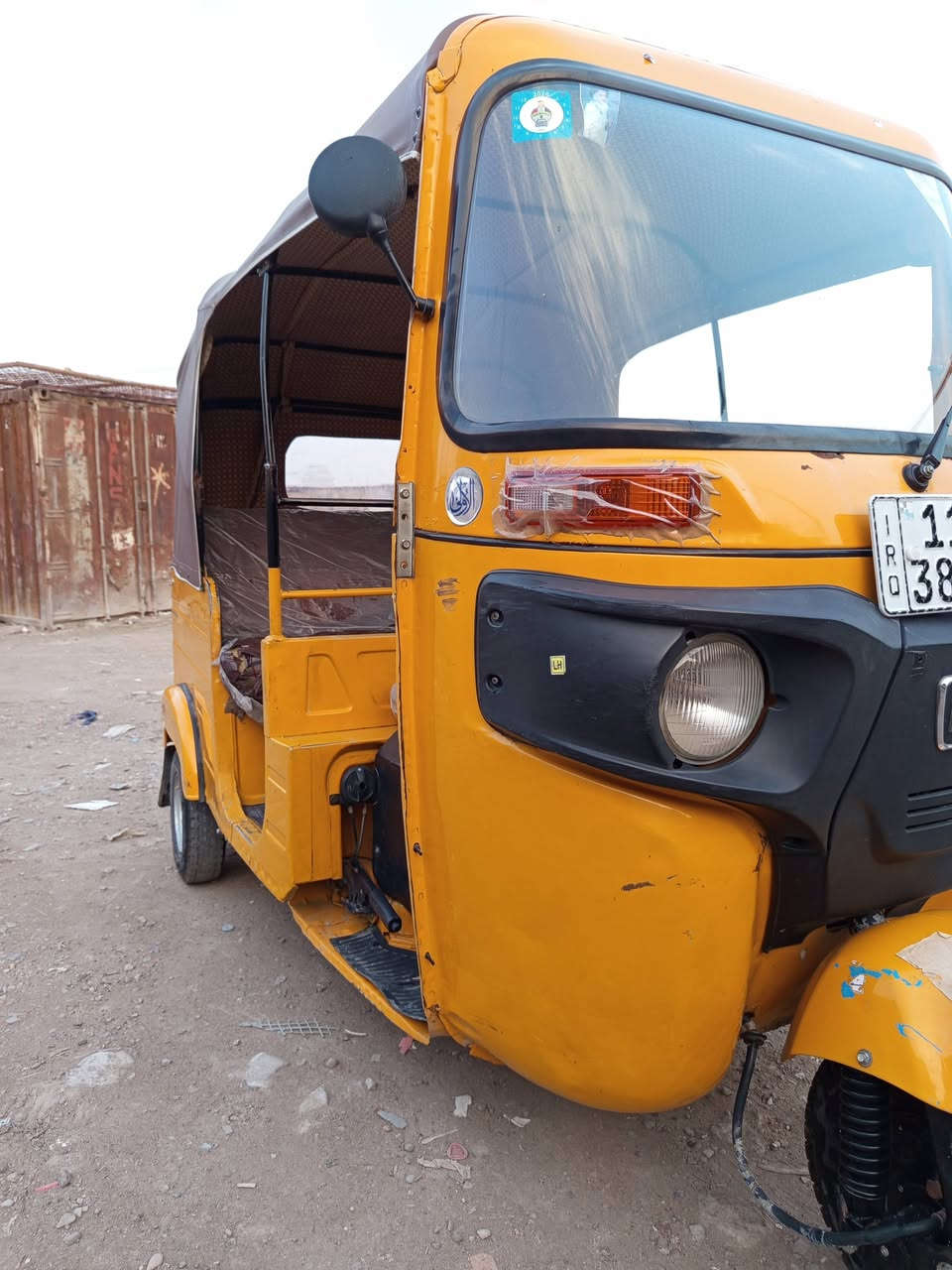 السلام عليكم 
تكتك للبيع باسمي تحويل مباشر 
مديل 2019 شهر 12
كفاله عامه بس بارد بل لغد
مكينه تخبل تكتك جاهزه كبل للشارع 
السعر  ٦ مليون وبيها مجال قليل 
***********
