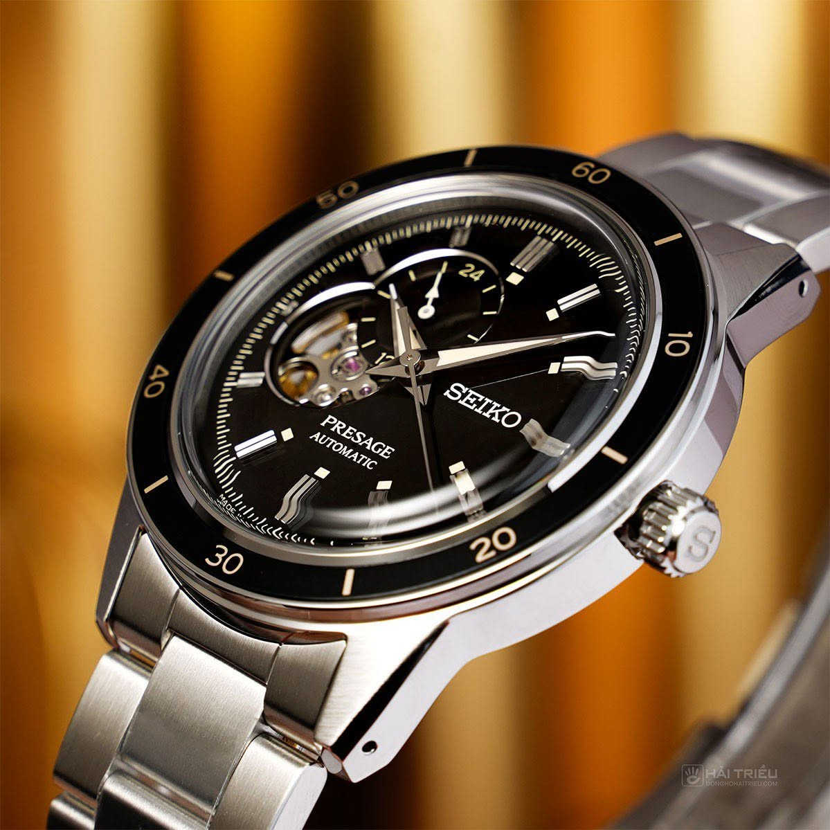SEIKO

Presage Style60's

متوفر وكالة ضمان سنة 

قطر 40.8

اوتوماتيك 

احتياطي الطاقة 41 ساعة 

24 حجر 

قلب مفتوح 

ماكنه كشف 

طوق سيراميك 

مقاوم للماء 200 متر 

توجد خدمة توصيل 

***********
