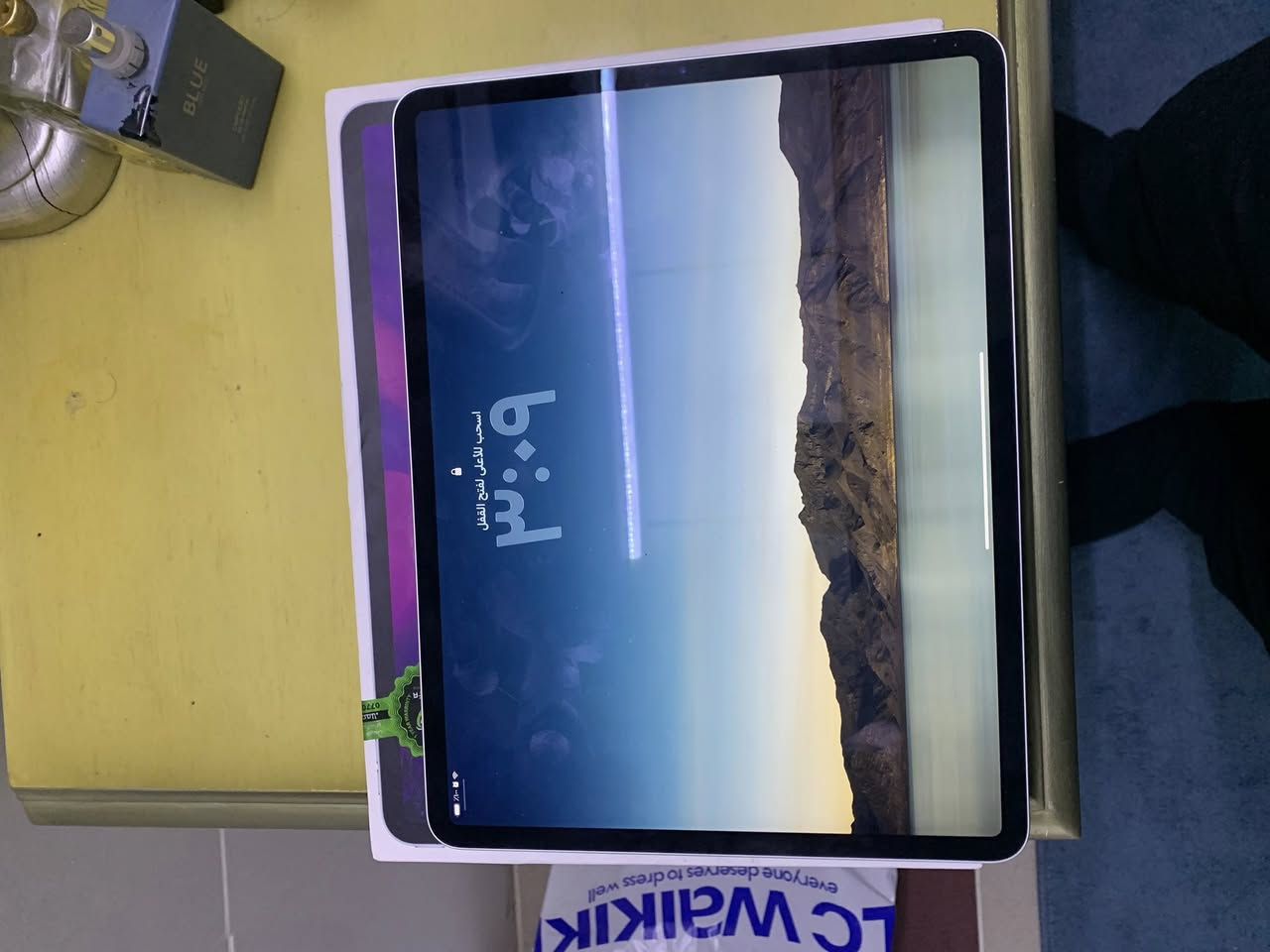 برو  12,9
ايباد برو 12,9 ذاكره 256 باتري 87 

كلش نضيف كلشي شغال مابي •اي خلل للبيع 650$ مكاني اربيل ***********
