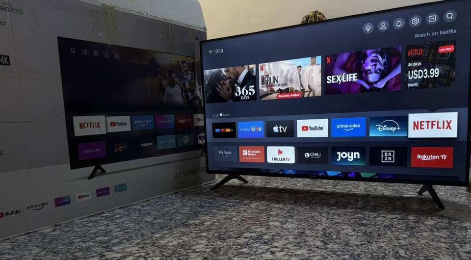 تلفزيون hisense اصلي 
مستعمل نظيف جداً 
 يدعم 4k UHDحجم 50" 
سمارت يوتيوب نظام  vidaa
السعر مناسب 350 الف 
مكاني بغداد الكرخ 
للاستفسار 
***********
