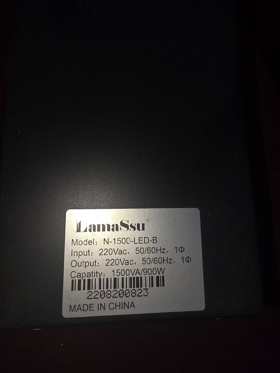 سلام عليكم يو بي اس مستخدم بس نضيف ماخذه من نبع بس متروك صاله ٨ اشهر وبطارياته ساكته
مكاني بغداد الحريه ليفيده خل يتفضل خاص


**إذا كنت صاحب هذا الإعلان وتريد حذفه لأي سبب، رجاءا أرسل رسالة إلى الدعم الفني**